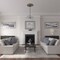Ekena Millwork Cole Ceiling Medallion (Canopies up to 9 1/8"), 25 3/8"OD x 3 3/8"ID x 1 3/8"P, Witch Hazel Crackle CM25COWHC - alternate 3
